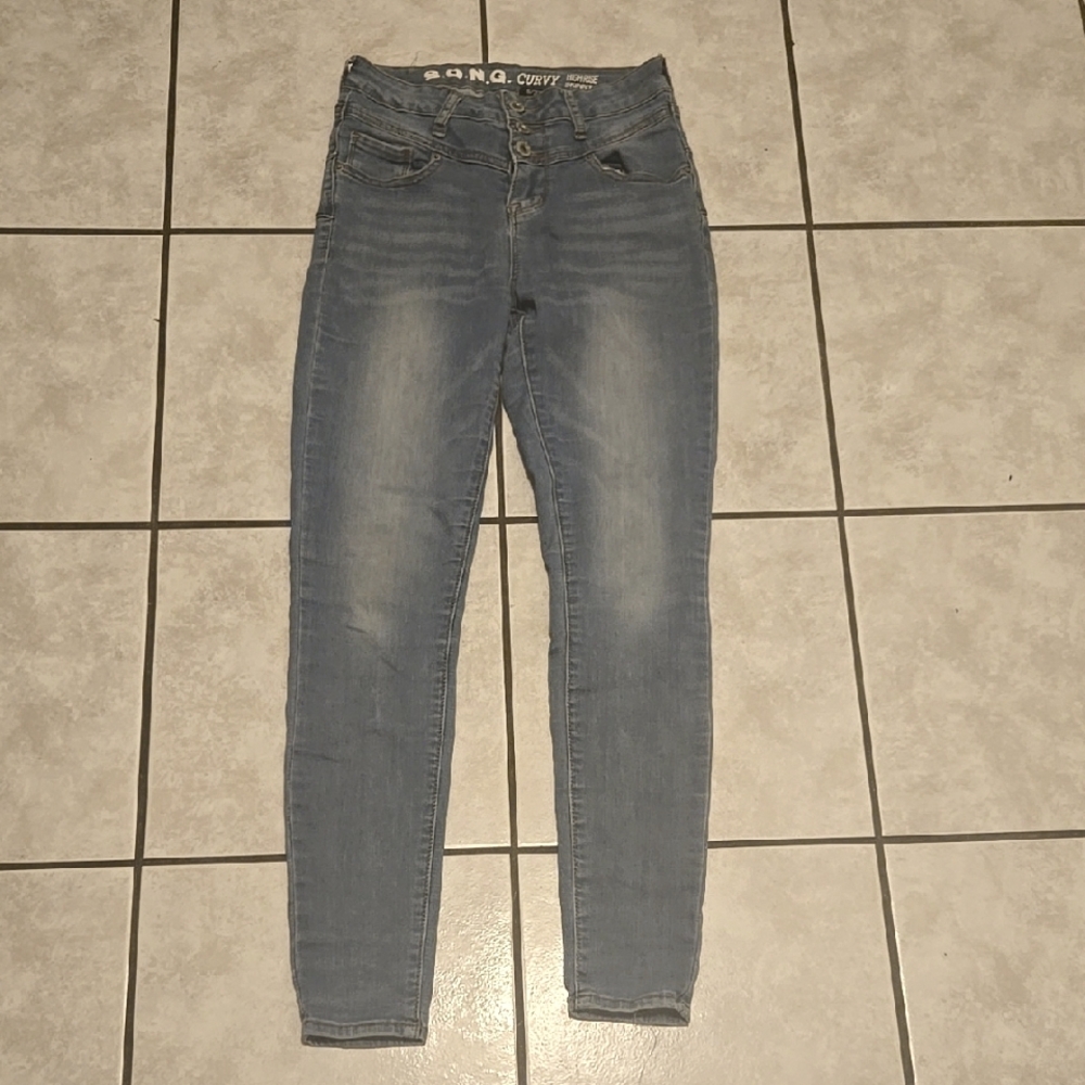 Women's Blue Skinny Jeans